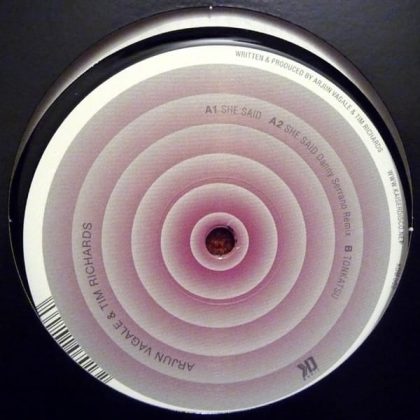 SHE SAID - PRODUCED BY ARJUN VAGALE & TIM RICHARDS